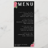 レッドローゼズブラック結婚ズ メニュー (正面)