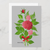 レッドローゼズブーケ シーズンカード (正面/裏面)