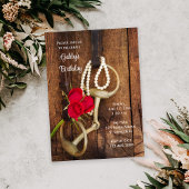 レッドローゼズホースビットカントリーウェスタンバースデーパーティー 招待状