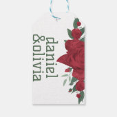 レッドローゼズボホ結婚ズ ギフトタグ (裏面)