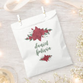 レッドローゼズボホ結婚ズ フェイバーバッグ (クリップ留めされた状態)