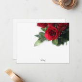 レッドローゼズヴィネット ノートカード (正面/裏面インサイチュ)