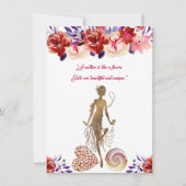 レッドローゼズ開花フローラマザーズデイダンスパーティー 招待状 (裏面)