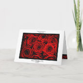 レッドローゼバレンタインズホリデーカード シーズンカード (裏面)