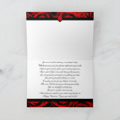 レッドローゼバレンタインズホリデーカード シーズンカード (内部)