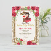 レッドローゼフィエスタ誕生日と双子のバプテスマ 招待状 (スタンド正面)