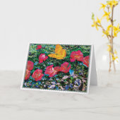 レッドローゼレッドローゼカード カード (黄色い花)