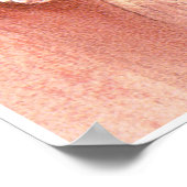 レッドローゼレディビクトリアンデコーエレガントアアートポスター ポスター (角)