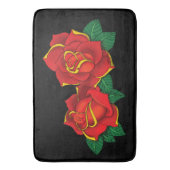 レッドローゼータトゥー バスマット (正面縦)