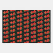 レッドローゼータトゥー ラッピングペーパーシート (正面3)