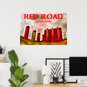 レッドロードグラスゴー ポスター (ホームオフィス)