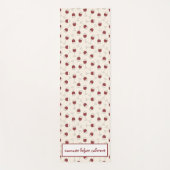 レッドワイングラスナマステウィザカベルネットヨガマット ヨガマット (正面)