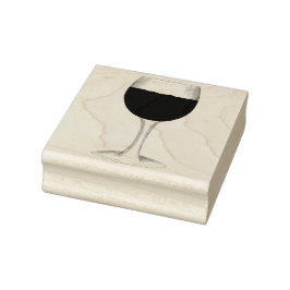 レッドワイングラスメルロカベルネマルベックワイナリー ラバースタンプ