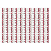 レッドワイングラスワイナリーメルロワインパターンプリント テーブルクロス (正面(横))