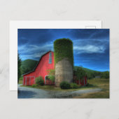 レッドワインバーンアンダーストーミースカイズ ポストカード (正面/裏面)