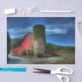 レッドワインバーンアンダーストーミースカイズ 薄葉紙 (クラフト)