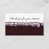 レッドワインビジネスワイナリーブドウ園 名刺 (裏面)