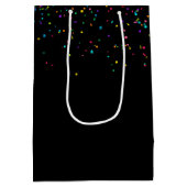 レッドワイン誕生日中抱き枕 ミディアムペーパーバッグ (裏面)