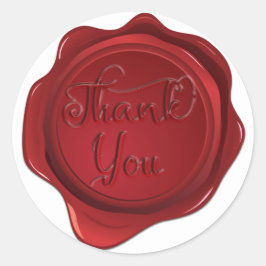 レッドワックスシール甘い16エレガントな結婚式パーティー ラウンドシール