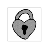 レッドヴァレンティンドールハートロックスケッチハートアート ラバースタンプ (インプリント)