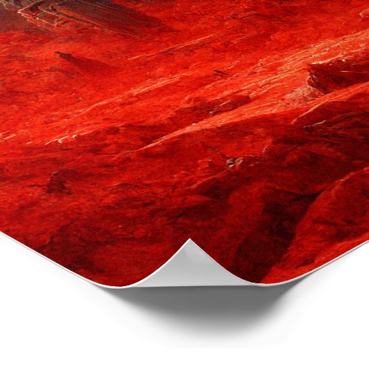 レッドヴァーレファンタジーSFアートポスター ポスター (角)