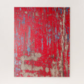 レッドヴィンテージウッド ジグソーパズル (縦)