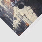 レッドヴィンテージクラシックカーのデコページ 薄葉紙 (詳細)