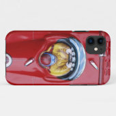 レッドヴィンテージスズ玩具レーシングカー Case-Mate iPhoneケース (裏面(横))