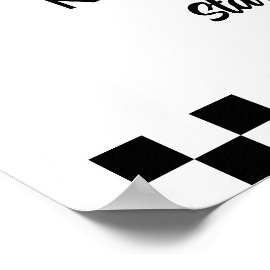 レッドヴィンテージレースカーボーイ2ndバースデーウェルカム ポスター (角)