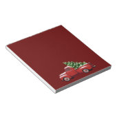 レッドヴィンテージ |祝日 ノートパッド (アングル)