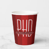 レッド博士の卒業パーティー 紙コップ (裏面)