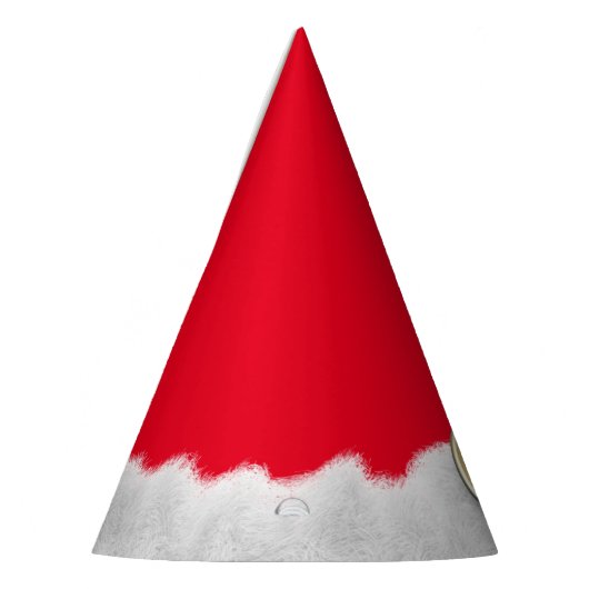 レッド小妖精や小人クリスマスホリデーサンタパーティーハット パーティーハット (左)