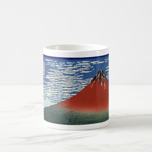レッド山富士 コーヒーマグカップ (中央)