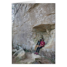 レッド川の峡谷、KY -天使の窓2の郵便はがき