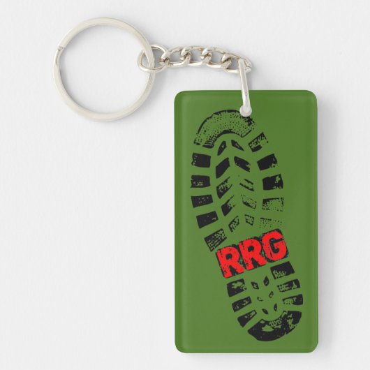 レッド川の峡谷Keychain キーホルダー (正面)