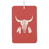 レッド幽霊ダンスバッファローカーエアコン カーエアーフレッシュナー (正面)