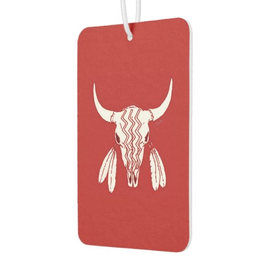 レッド幽霊ダンスバッファローカーエアコン カーエアーフレッシュナー (左)