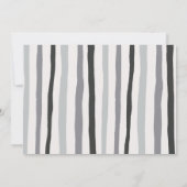 レッド忍者ウォリアー武術アーツ誕生日写真 招待状 (裏面)