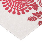 レッド感謝祭トルコフローラテーブルランナー ミディアムテーブルランナー (コーナー)