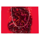 レッド抱き枕ブランニングルズアットスターリーナイト ラージペーパーバッグ (正面)