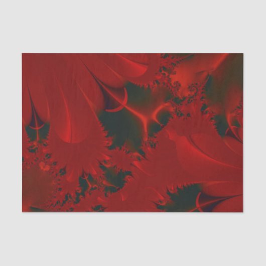 レッド抽象芸術クラスホリデイ 薄葉紙 (正面)