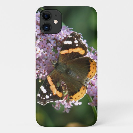 レッド提督バタフライとブドリアiPhoneケース Case-Mate iPhoneケース (裏面)