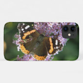 レッド提督バタフライとブドリアiPhoneケース Case-Mate iPhoneケース (裏面(横))