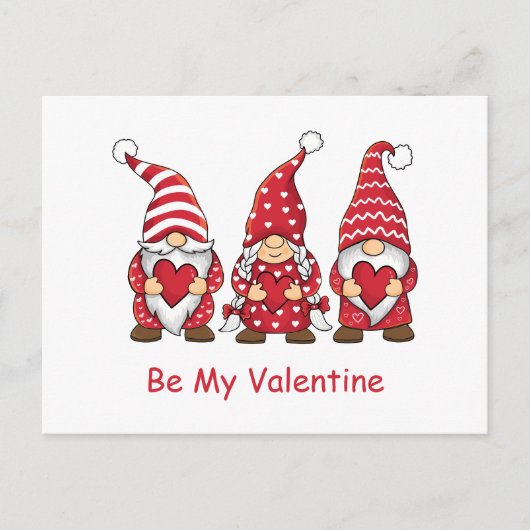 レッド格言ハートトレンディーキッズ先生バレンタイン シーズンポストカード (正面)