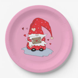 レッド格言ピンク紙プレート ペーパープレート