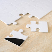 レッド氏へ：抽象芸術ブラック、ホワイト、レッド ジグソーパズル (側面)