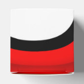 レッド氏へ：抽象芸術ブラック、ホワイト、レッド フェイバーボックス (上部)