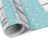 レッド深紅色オンホワイト樺の木 ラッピングペーパー (ロールコーナー)