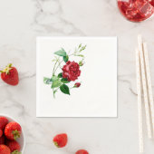 レッド独身のレドテバラ紙ナプキンス スタンダードカクテルナプキン (インサイチュ)