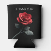 レッド独身の・ローズありがとう –  缶クーラー (裏面)